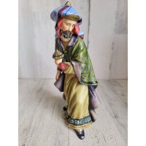 O'well three king gift nativity scene Xmas figure vintage decor figure